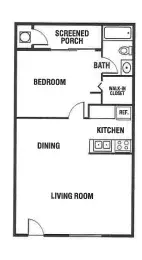 One Bed One Bath