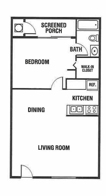 One bed One bath - Premium
