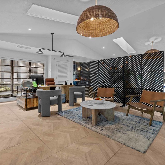 The Park at Murano -  Clubhouse with Chairs and Tables